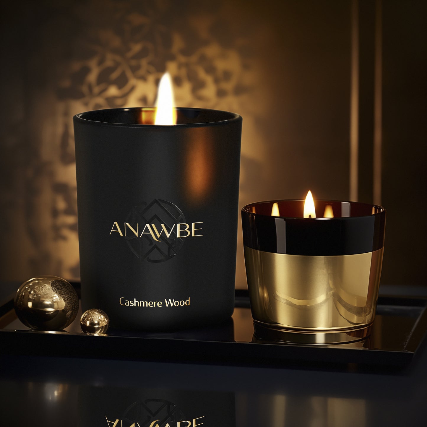 Cashmere Wood Scented Candle